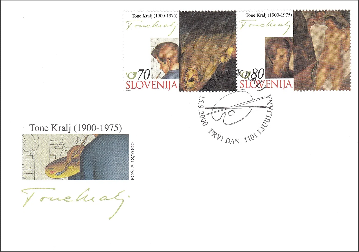 UMETNOST - TONE KRALJ 1900 - 1975